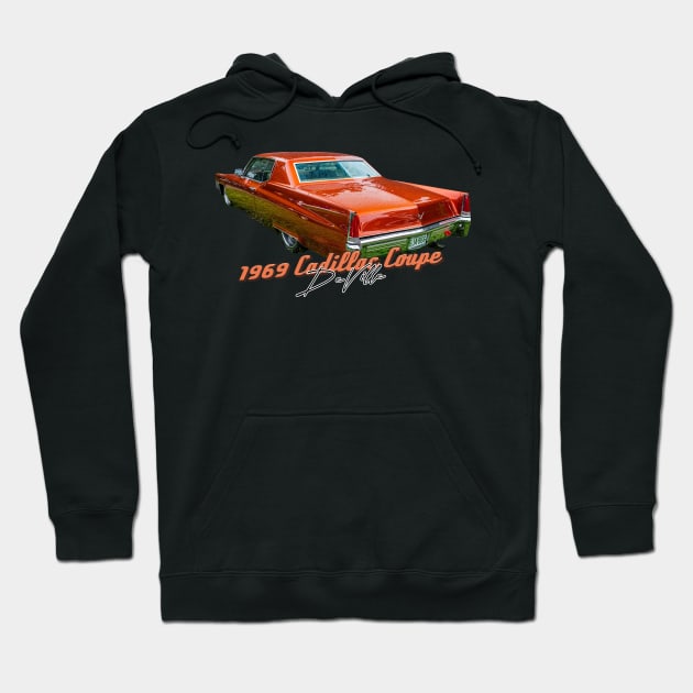 1969 Cadillac Coupe Deville Hoodie by Gestalt Imagery